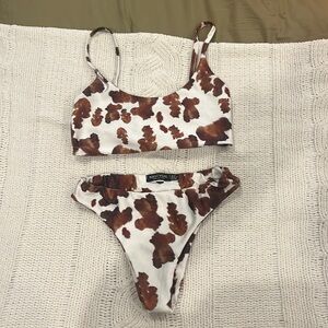 Nasty Gal bikini set size 4 in perfect condition!
